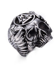 Bague Viking Odin & Valknut Viking Shop