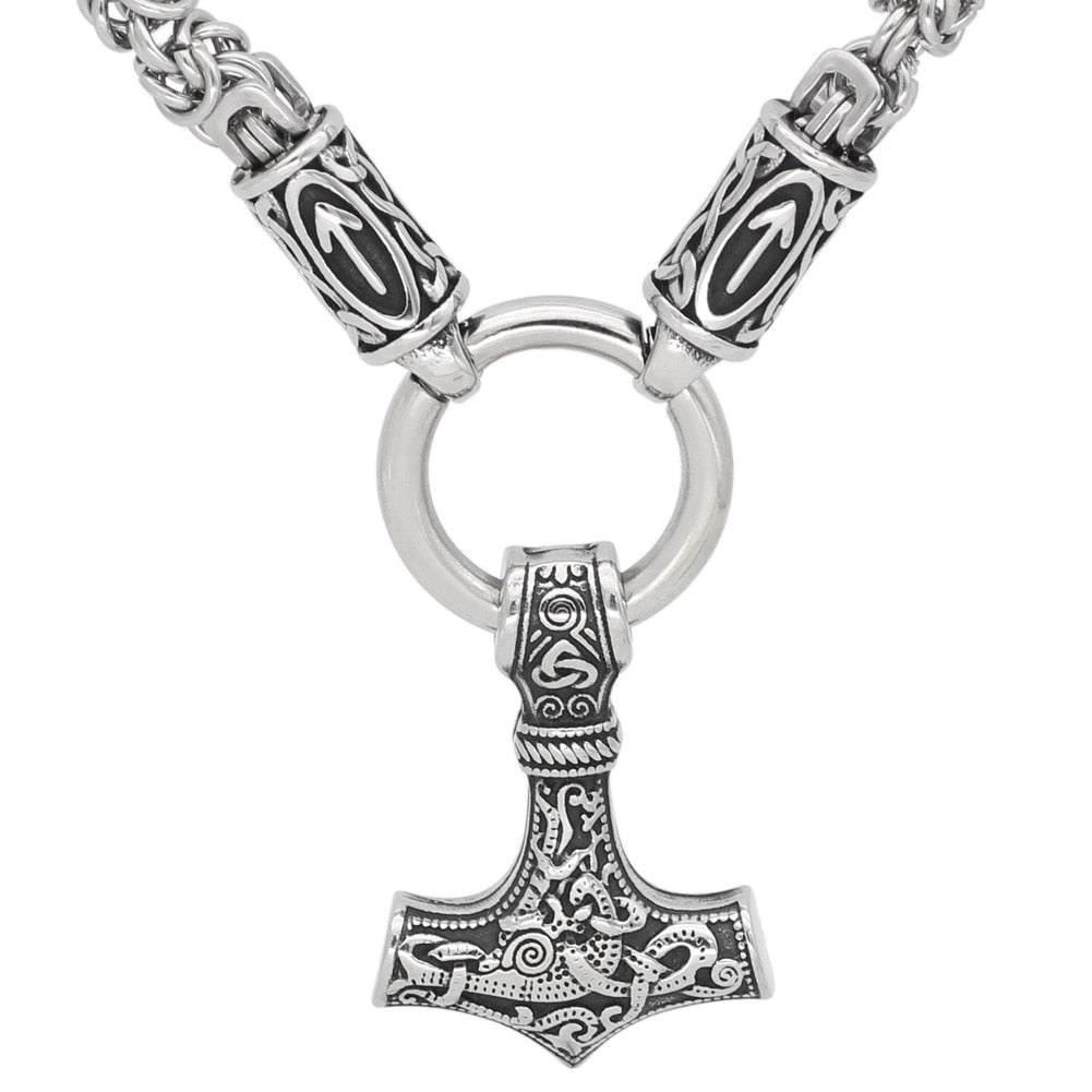 Collier Viking <br> Marteau de Thor</br> Viking Shop
