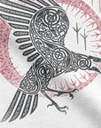 T-shirt viking corbeau