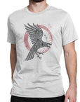T-shirt viking corbeau