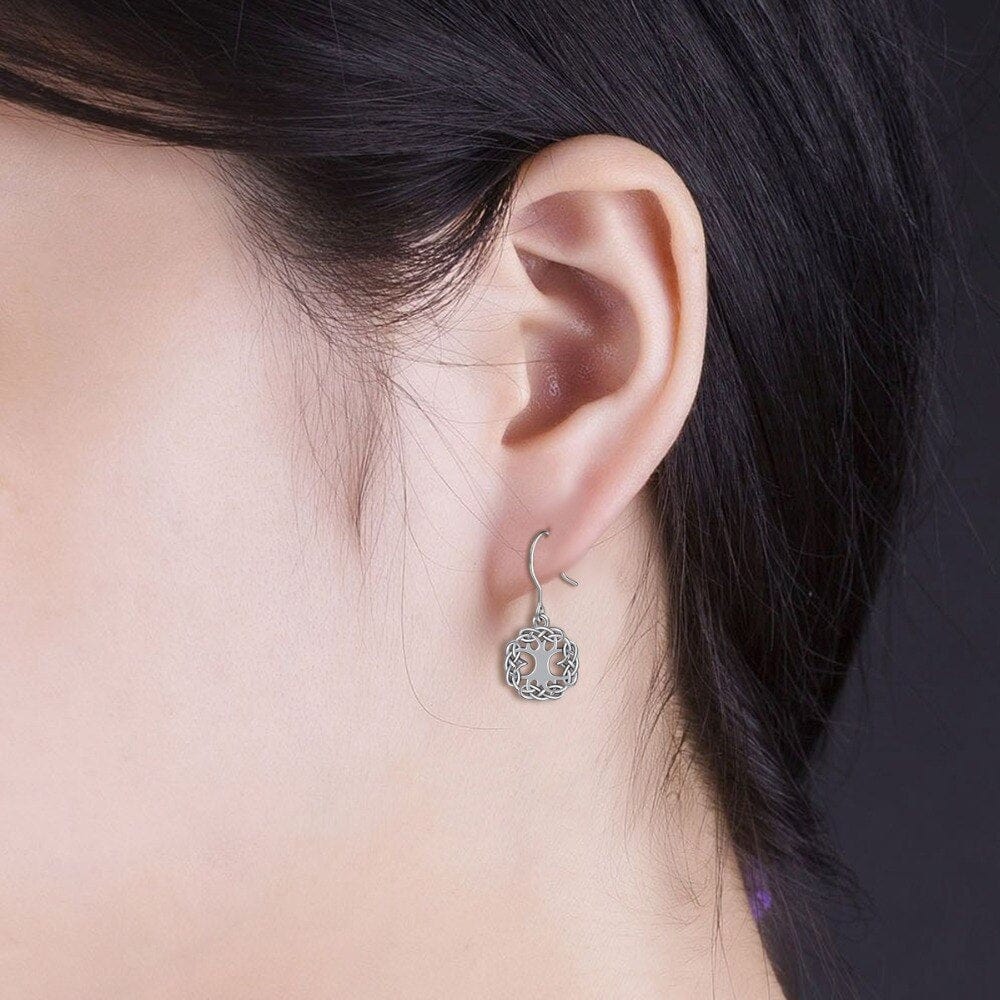 Boucles d'Oreilles <br>Arbre De Vie</br> Viking Shop