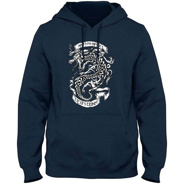 Sweat-Shirt Viking <br>Serpent De Midgard</br> Viking Shop