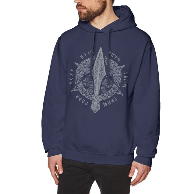 Sweat-shirt à capuche <br>Gungnir</br> viking shop