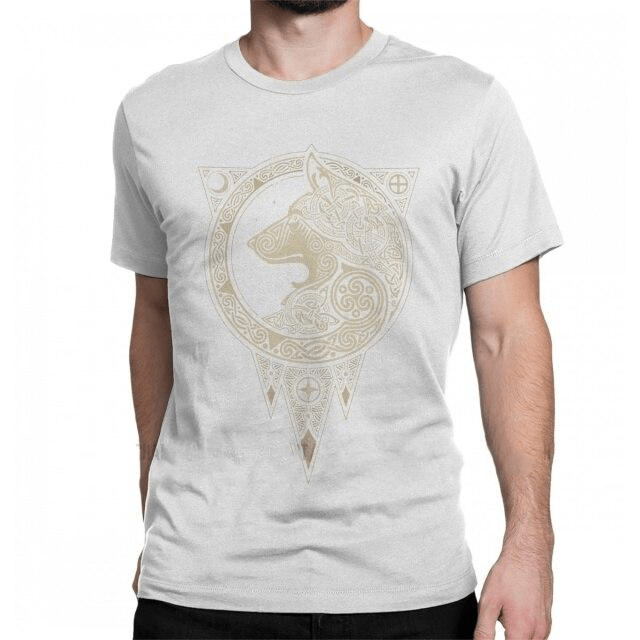 T-shirt Viking Loup