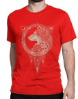 T-shirt Viking Loup