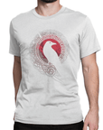 T-shirt viking Corbeau