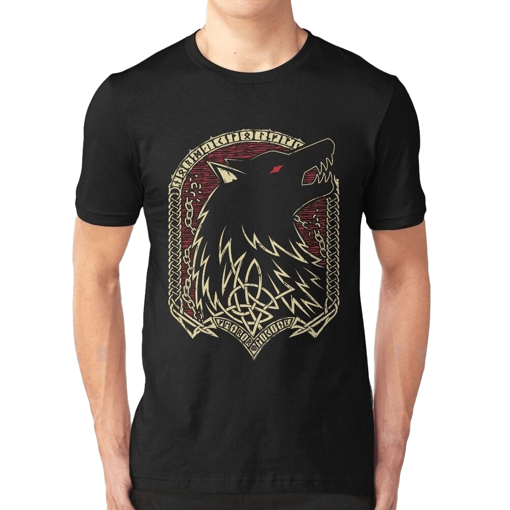T-Shirt Viking <br>Loup Fenrir</br> Viking Shop