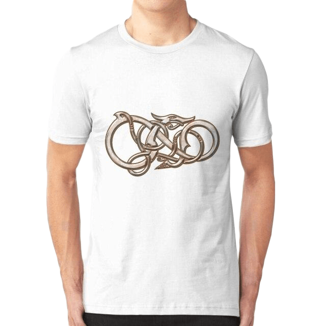 T-shirt Viking <br>Serpent De Midgard</br> Viking Shop