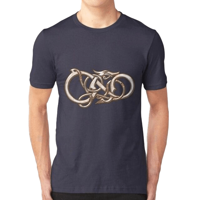 T-shirt Viking <br>Serpent De Midgard</br> Viking Shop