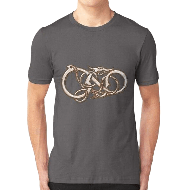 T-shirt Viking <br>Serpent De Midgard</br> Viking Shop