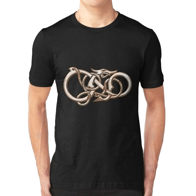 T-shirt Viking <br>Serpent De Midgard</br> Viking Shop