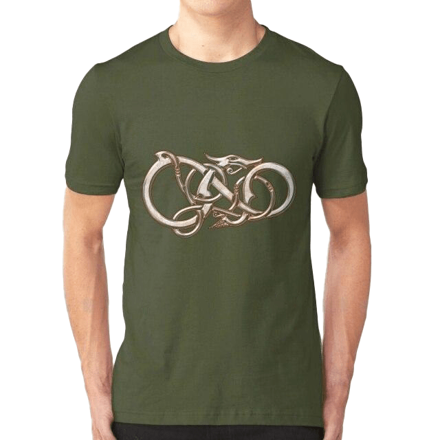 T-shirt Viking <br>Serpent De Midgard</br> Viking Shop
