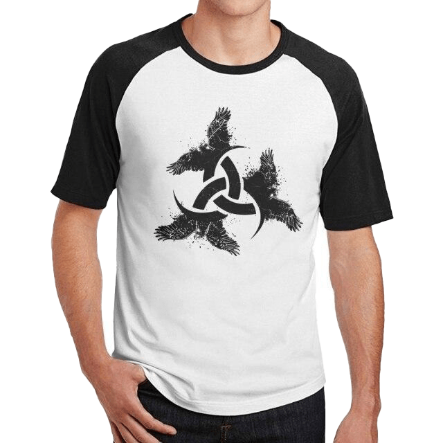 T-shirt Viking <br>Triskèle & corbeaux</br> Viking Shop