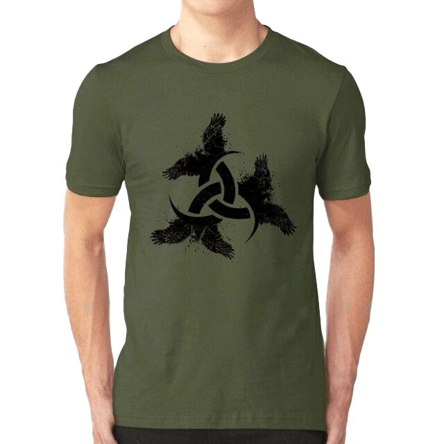 T-shirt Viking <br>Triskèle & corbeaux</br> Viking Shop