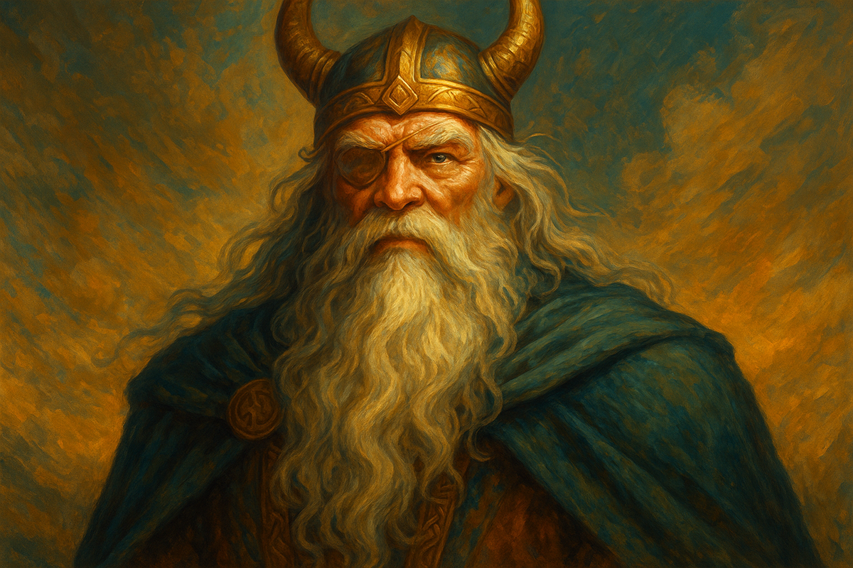 Odin, Roi des Dieux: Mythes, Vikings et la Mythologie Nordique