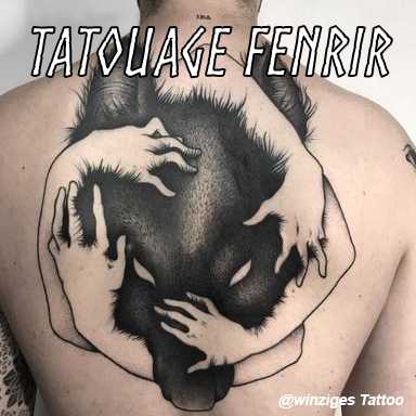 Tatouage Fenrir