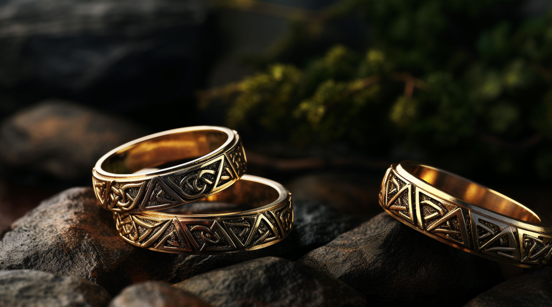 Bague Valknut