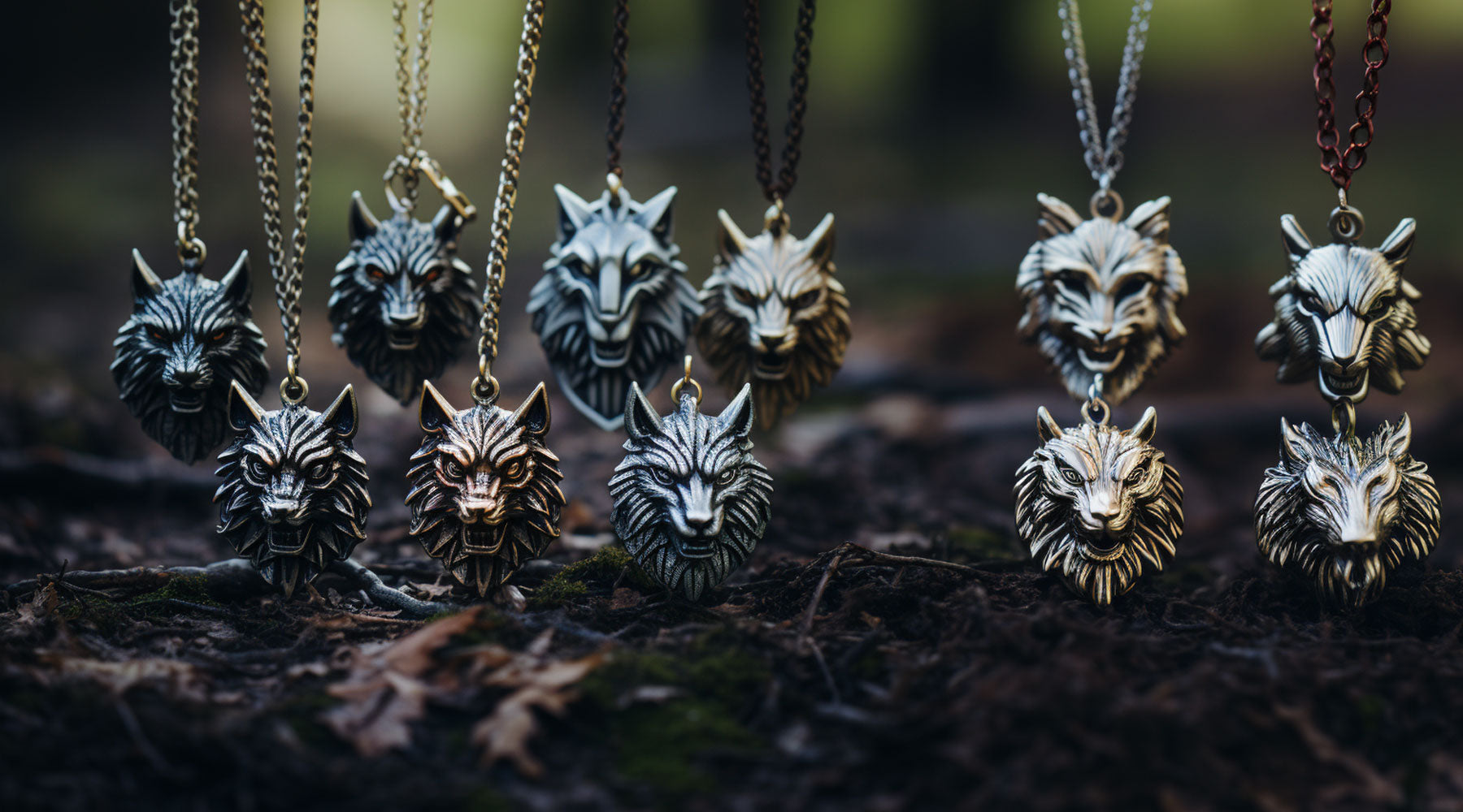 Collier Tête de Loup