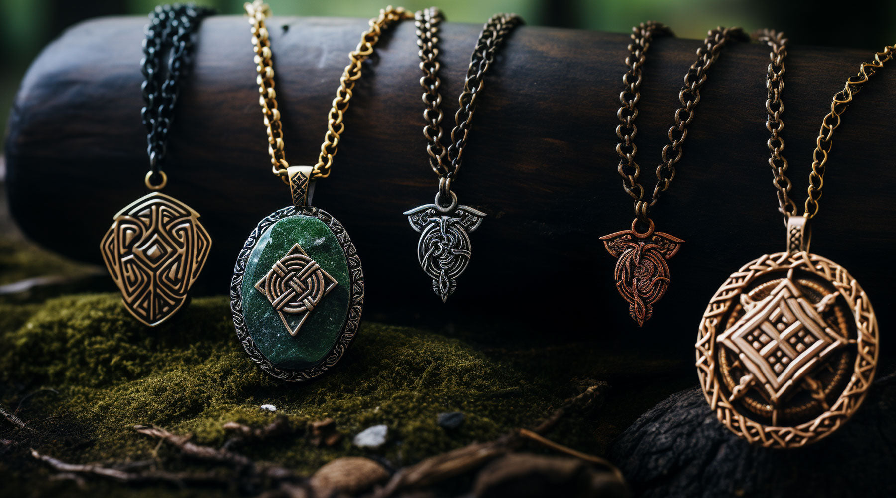 Collier Viking Homme