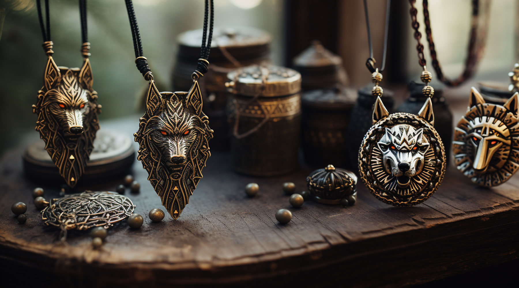 Pendentif Loup