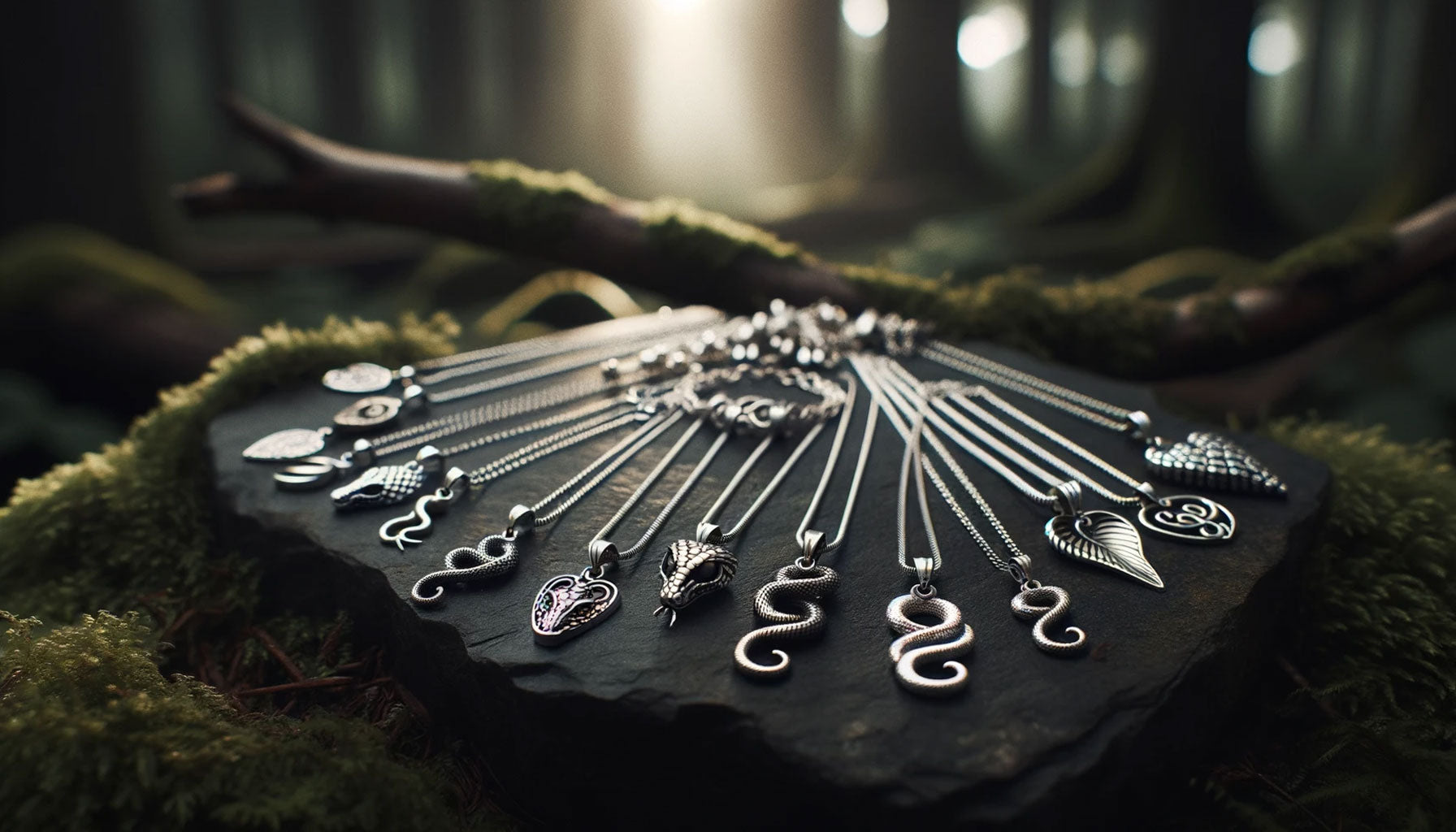Collier Serpent Argent
