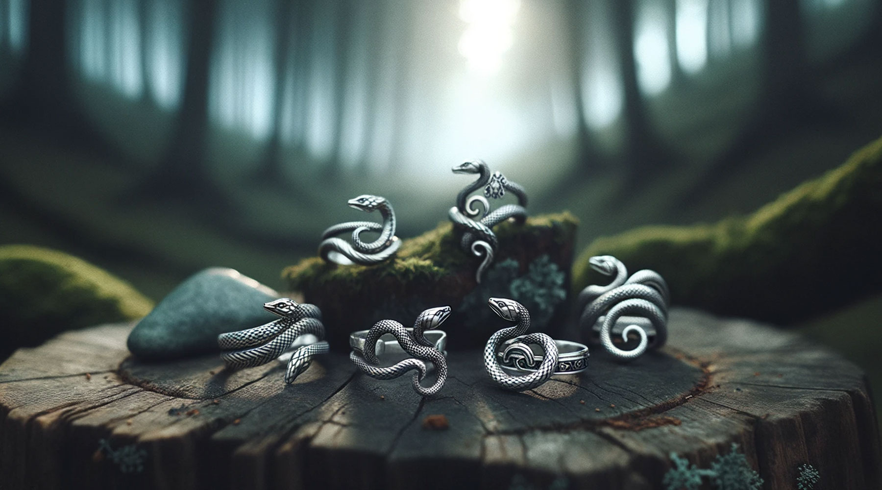 Bague Serpent Argent