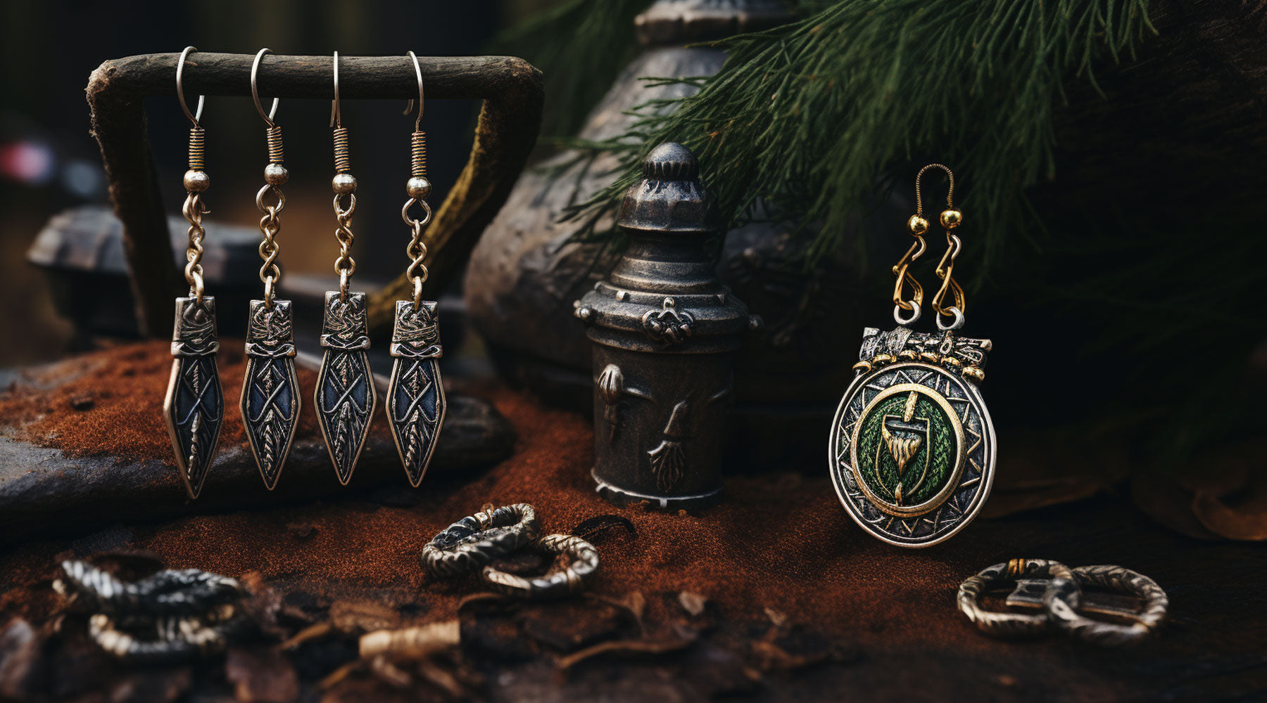 Boucle D Oreille Viking Homme