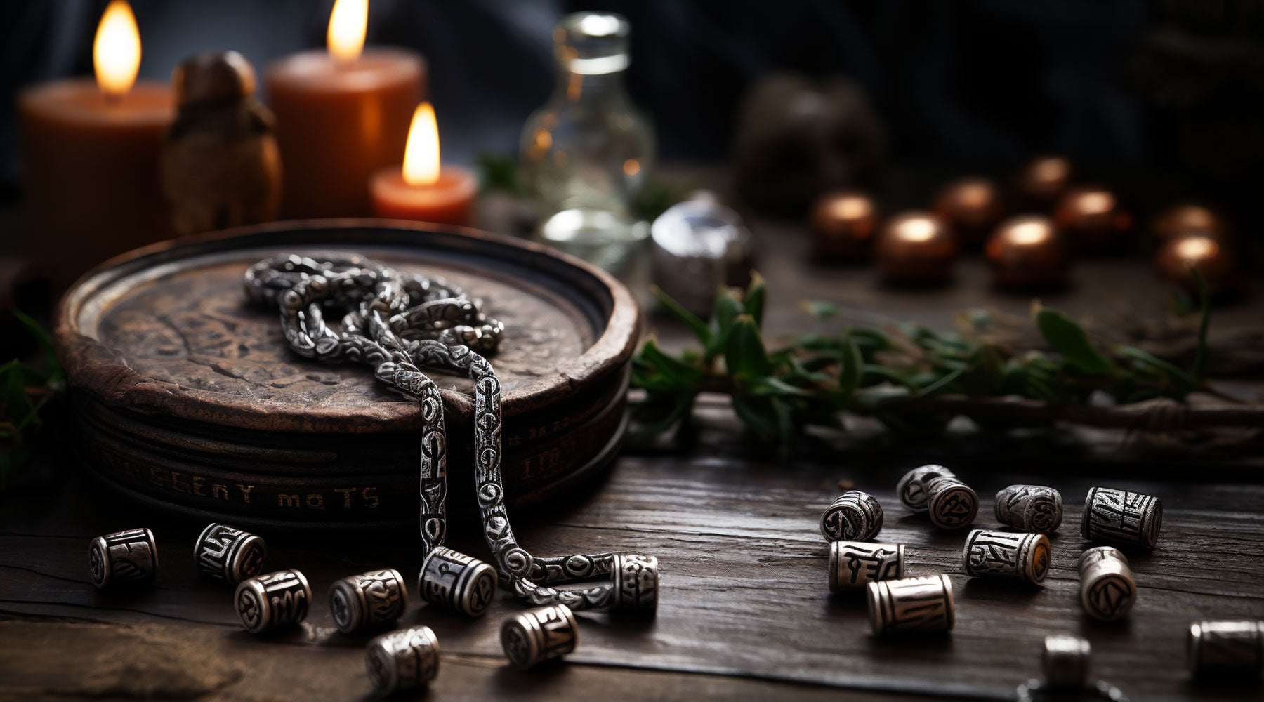 Bijoux Cheveux Viking