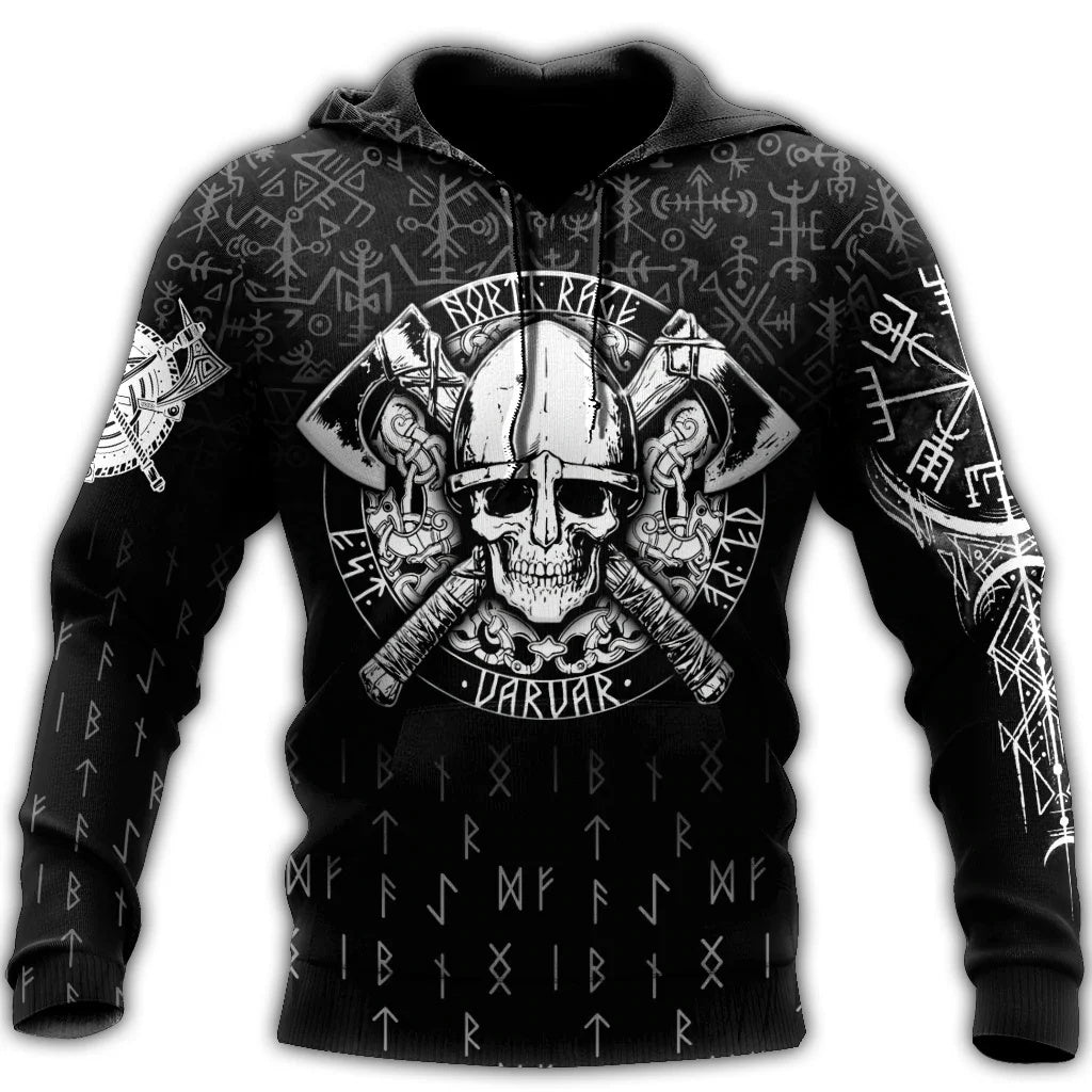 Sweat-shirt Viking Crâne de Berserker