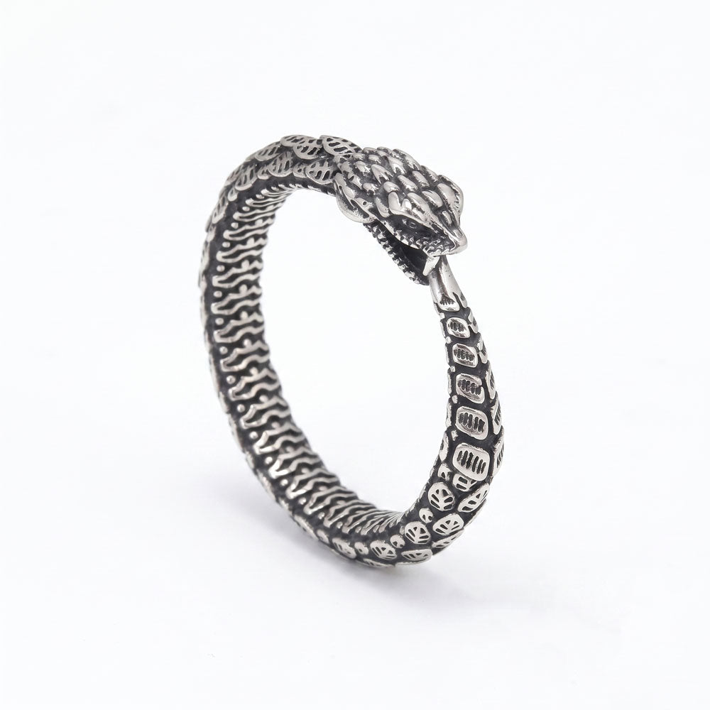 Bague Ouroboros Intemporel