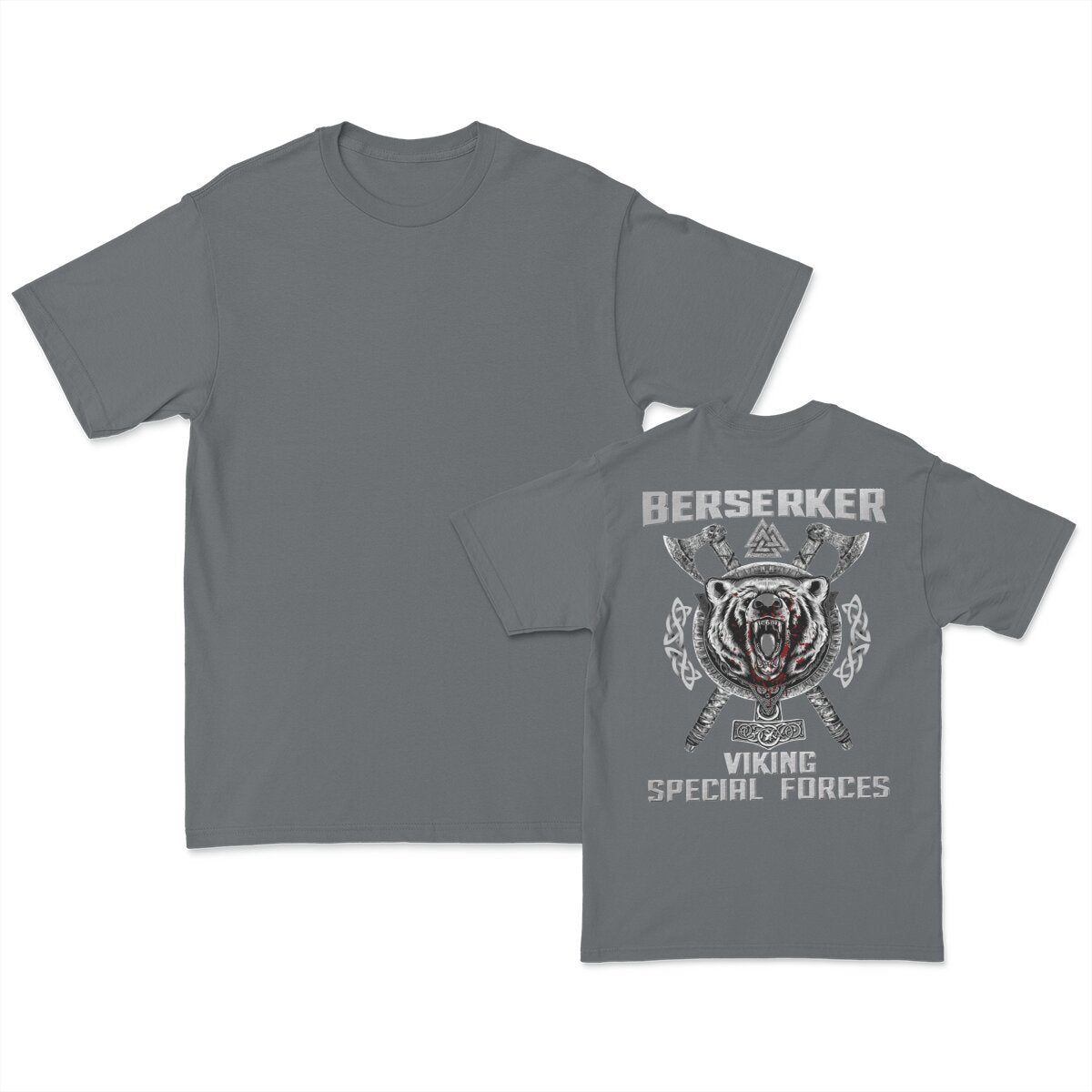 T-Shirt Viking Imprimé Berserker