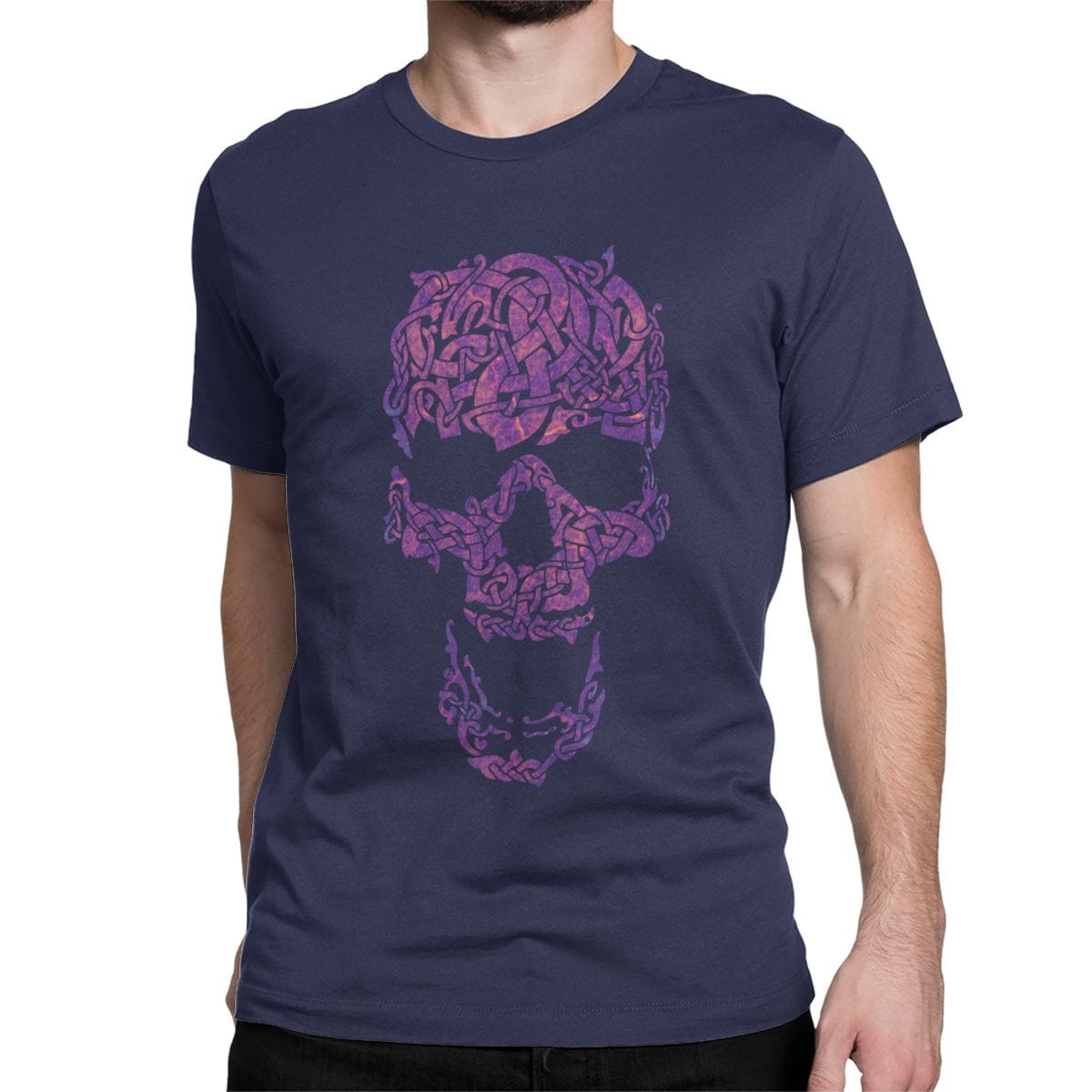 T-shirt Viking Crâne de guerrier Viking Shop