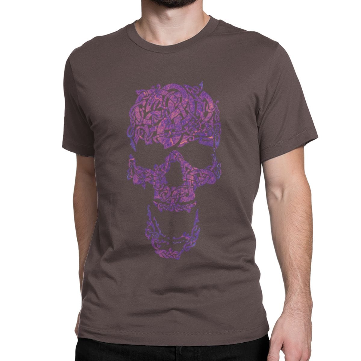 T-shirt Viking Crâne de guerrier Viking Shop