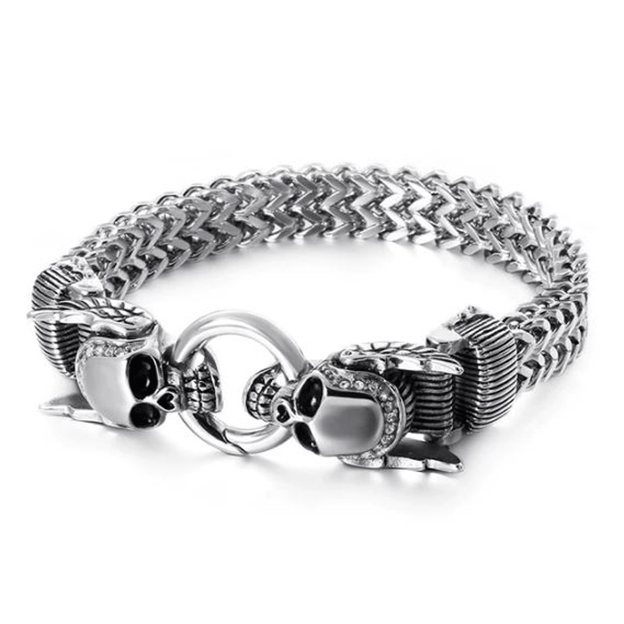 Bracelet viking Crâne d&#39;Odin Viking Shop