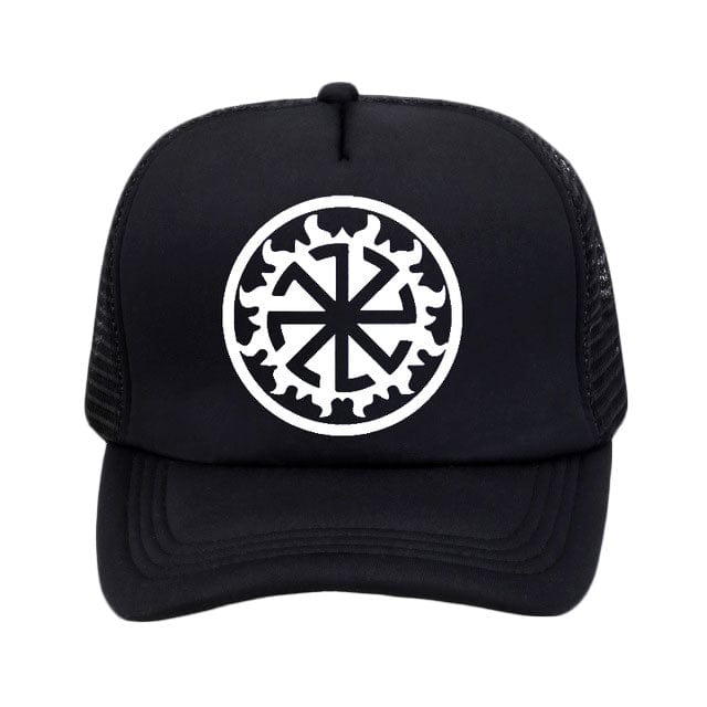 Casquette Soleil Noir Viking Shop