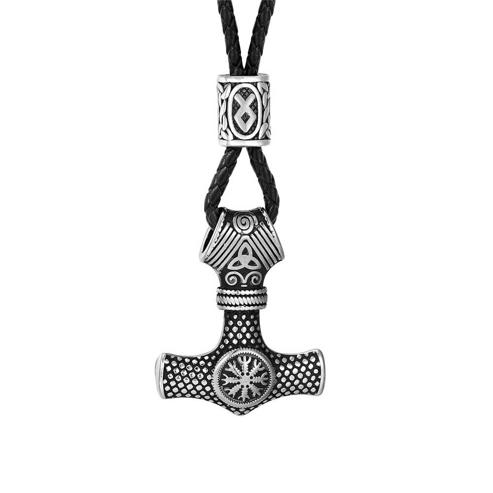 Collier Viking Marteau De Thor - Puissance Inébranlable