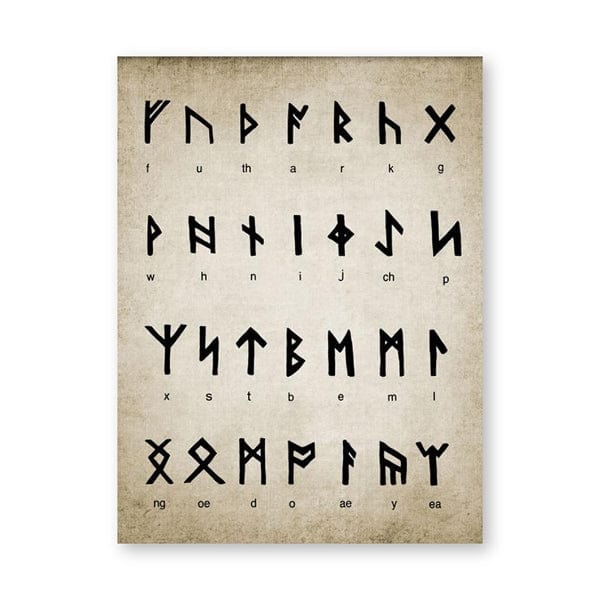 Tableau Rune Viking Shop