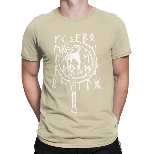 T-shirt Viking Hache Runique