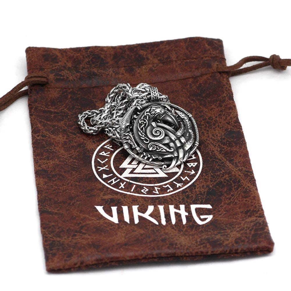 Collier Viking Corbeau Viking Shop