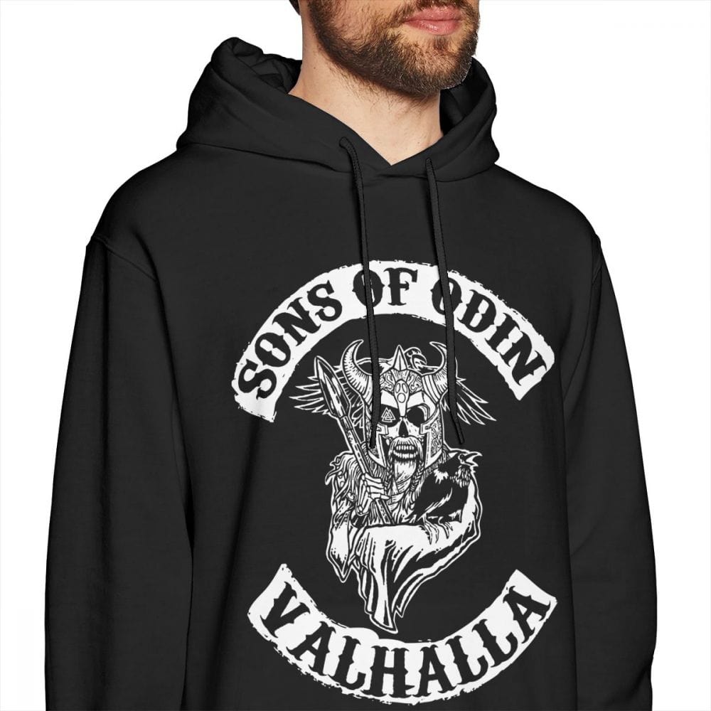 Sweat-shirt à capuche Fils d&#39;Odin viking shop