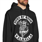 Sweat-shirt à capuche <br>Fils d'Odin</br> viking shop
