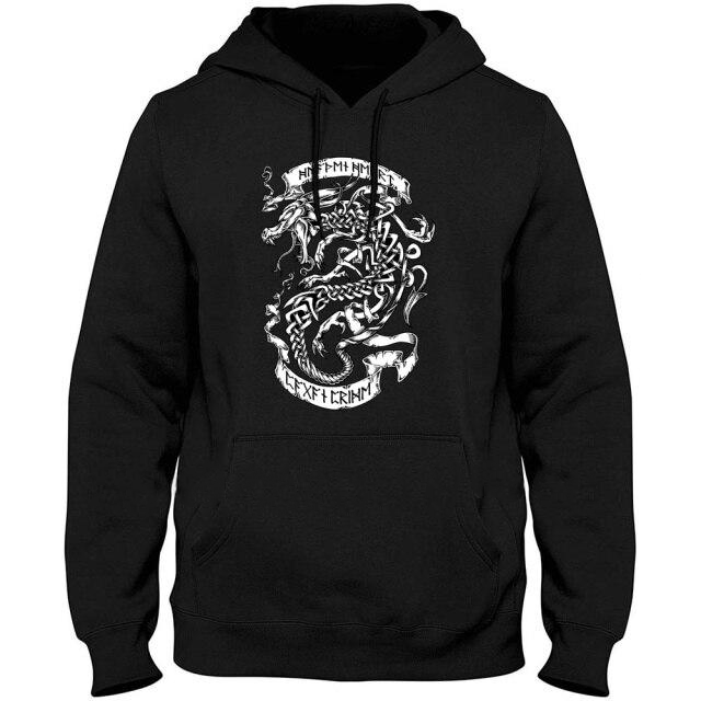 Sweat-Shirt Viking Serpent De Midgard Viking Shop