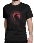 T-shirt viking Corbeau
