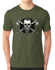 T-shirt Viking Crâne De Ragnar