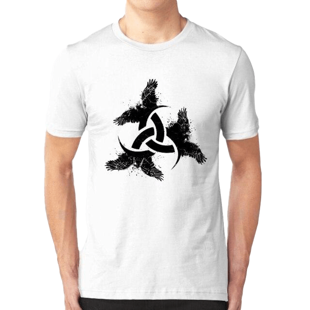 T-shirt Viking Triskèle &amp; corbeaux Viking Shop