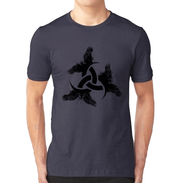 T-shirt Viking Triskèle &amp; corbeaux Viking Shop