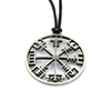 Collier Viking Vegvisir Pour Homme - Collier Celtique Viking